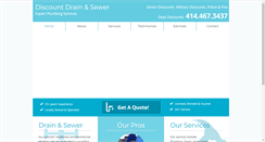 Desktop Screenshot of milwaukeedraincleaner.com